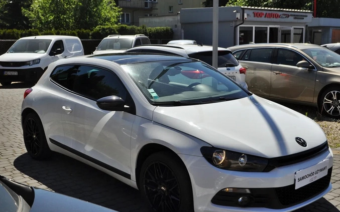 Volkswagen Scirocco cena 34500 przebieg: 185900, rok produkcji 2010 z Dębno małe 277